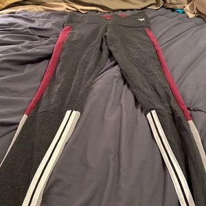 Pink workout leggings